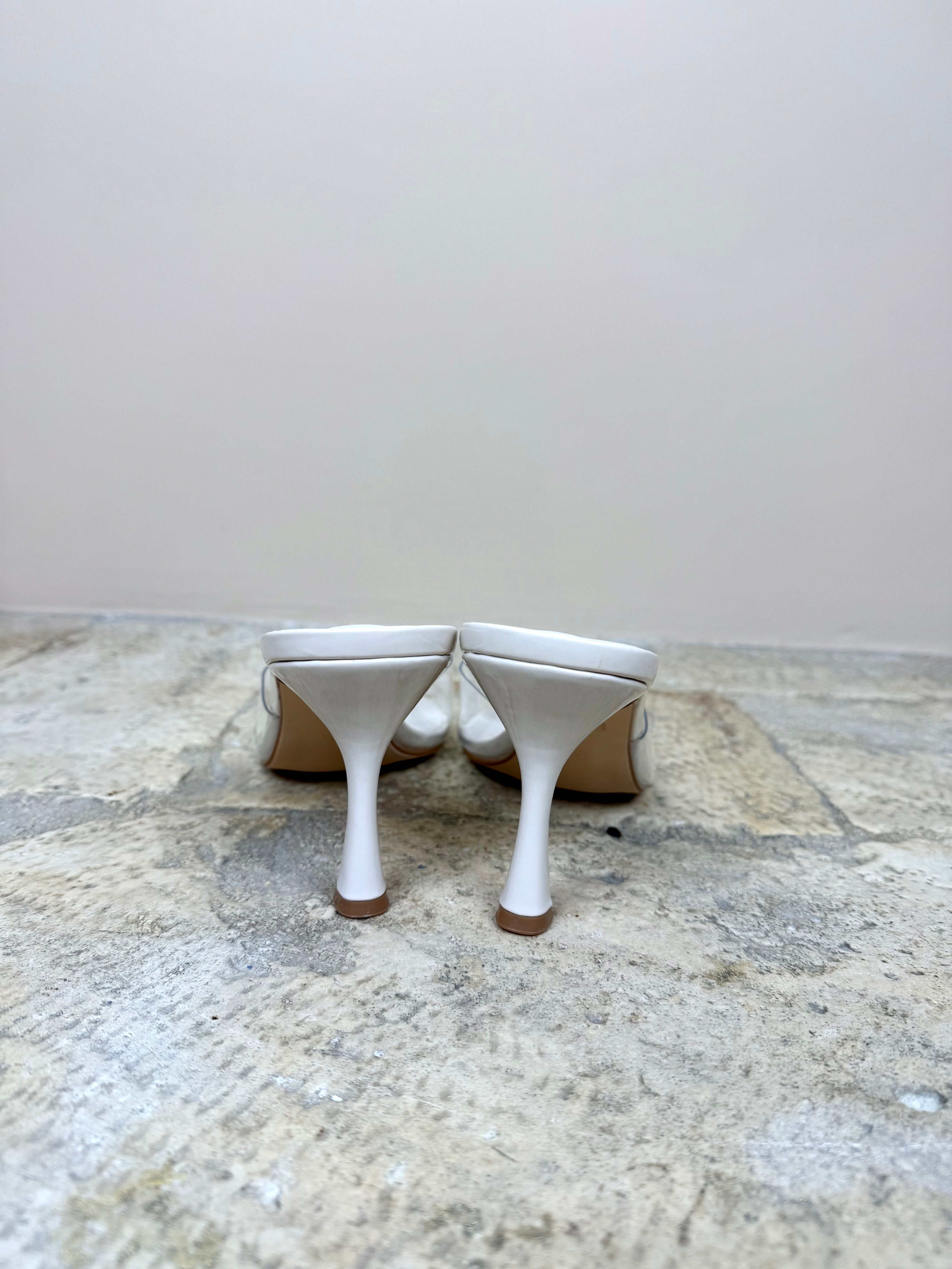 Sandalo tacco nude