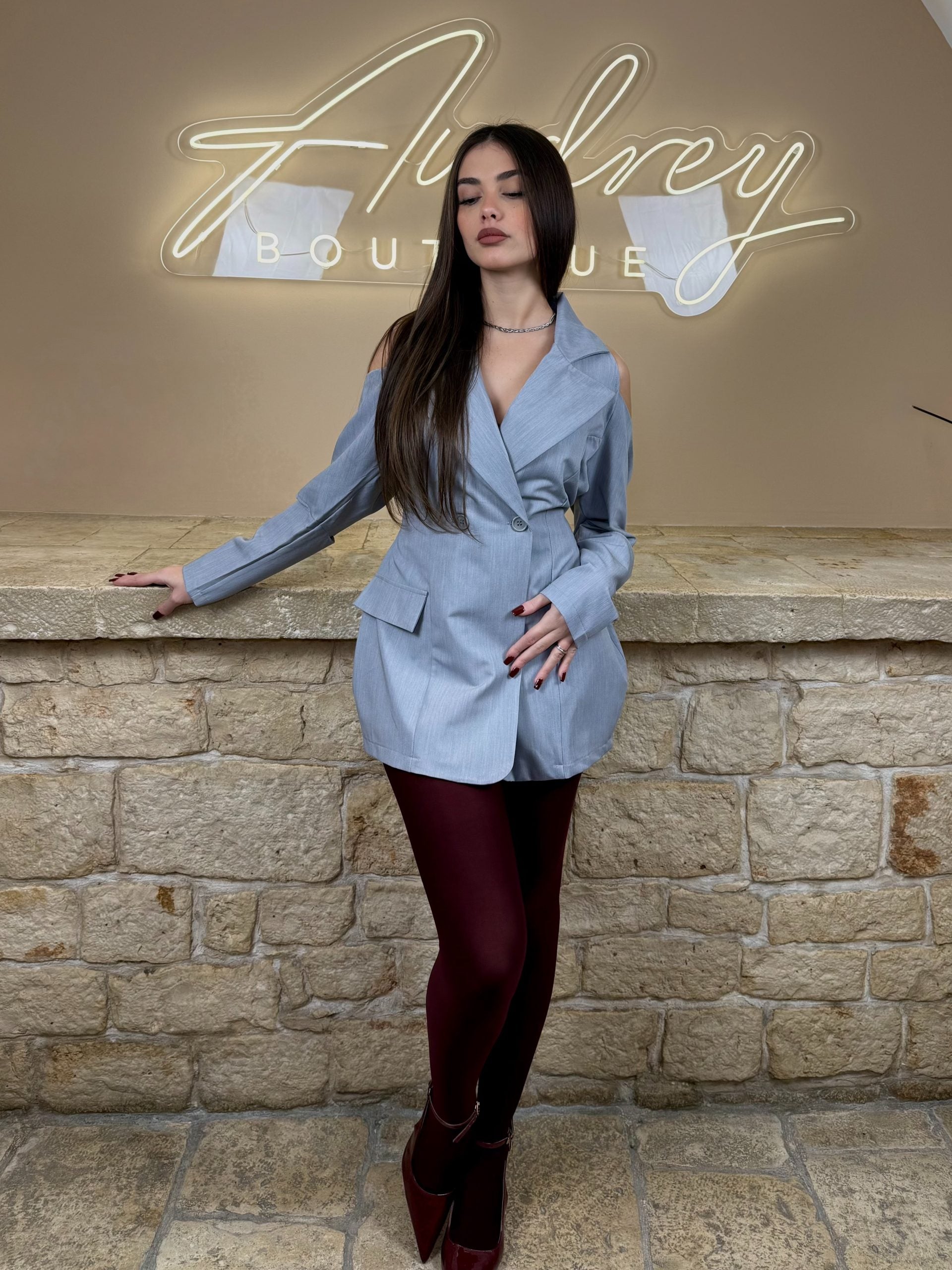 Blazer Vestito Asym