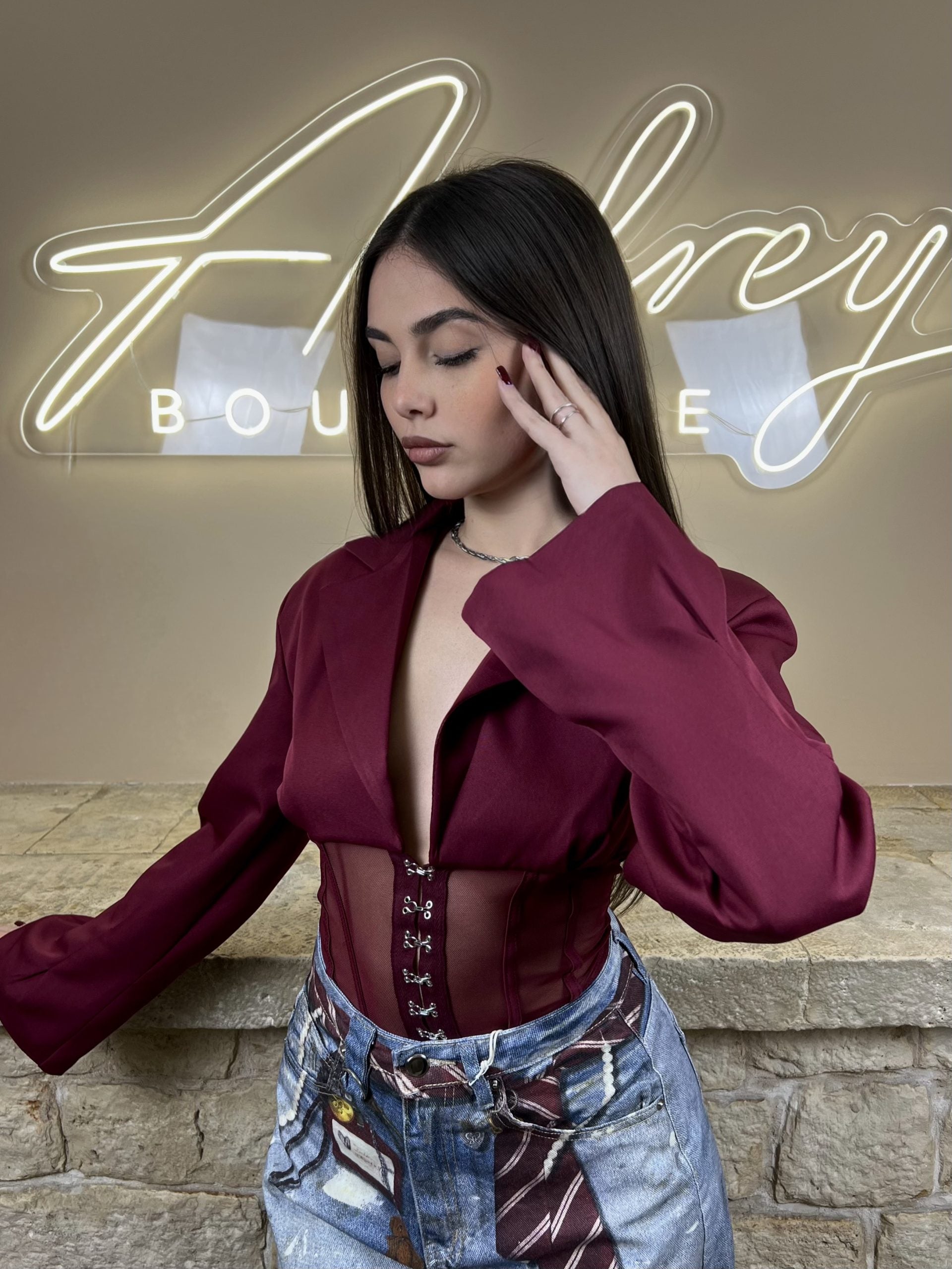 Corset Bordeaux