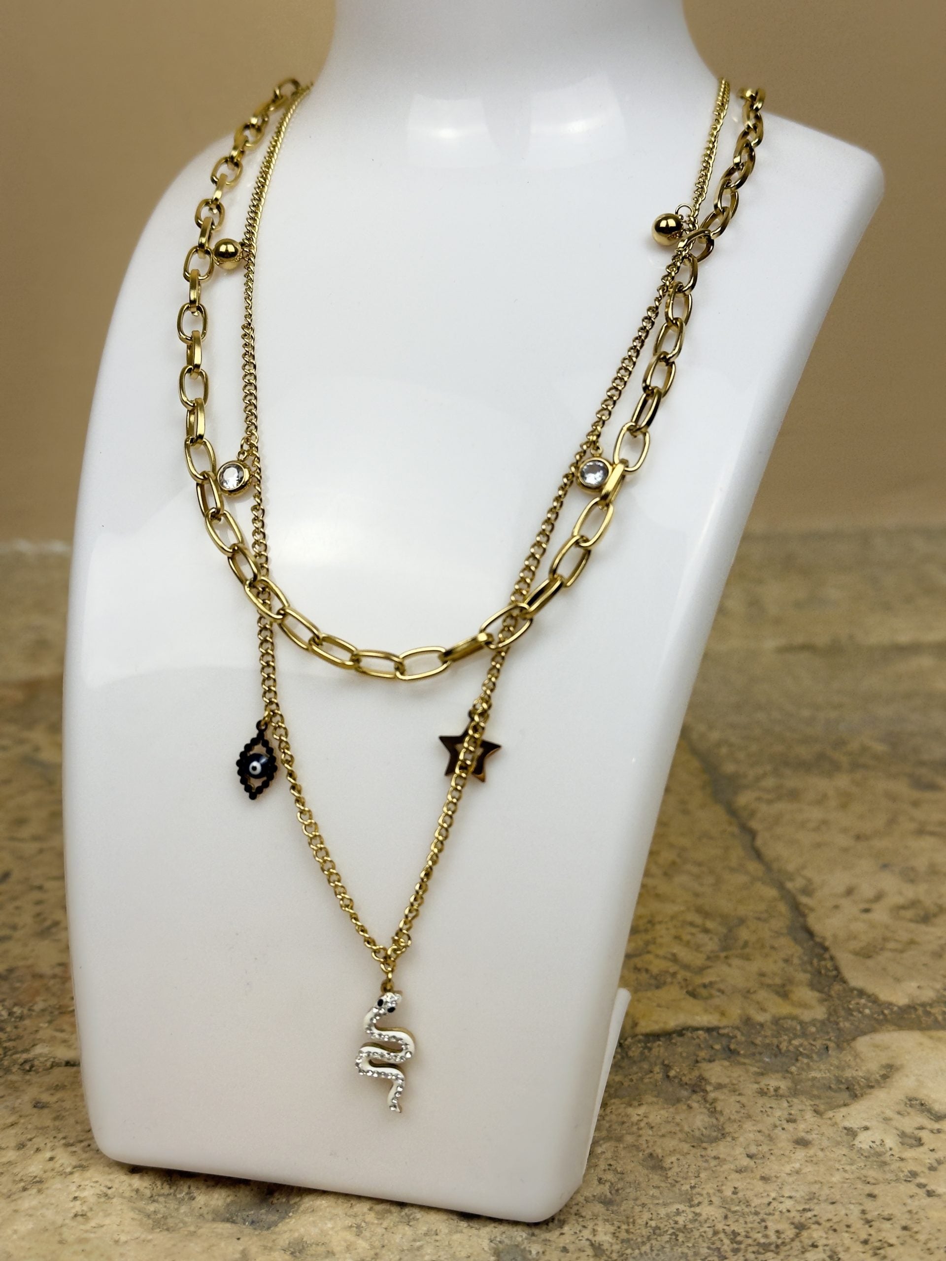 Collana Gold Snake