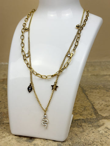 Collana Gold Snake
