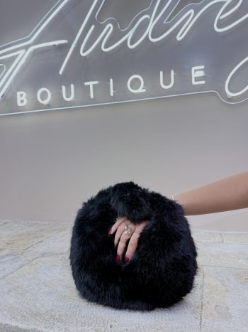 Borsa Peluche nera